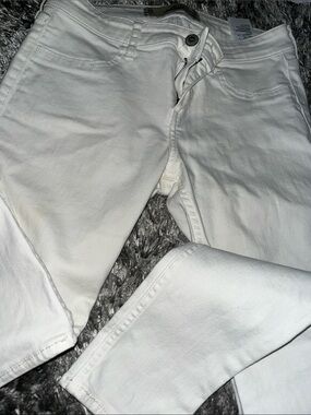 Hollister White Stretch Skinny Jeans